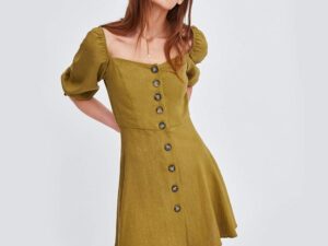Dotted mesh blouse